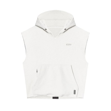 MĘSKI TANK TOP Z KAPTUREM HIP HOP SPORTY KOSZULKA