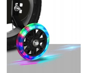 СВЕТОДИОДНЫЕ БОКОВЫЕ КОЛЕСА ДЛЯ ВЕЛОСИПЕДА ДЕТСКИЕ ЛЕГКИЕ ОПОРНЫЕ КОЛЕСА 12–20 ДЮЙМОВ