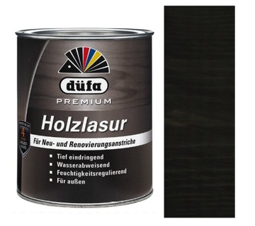 NIEMIECKA LAZURA DUFA HOLZLASUR 0,75L HEBAN