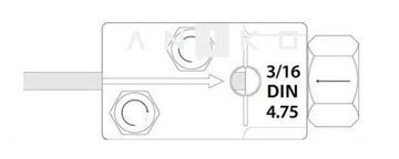 ПРЕСС ДЛЯ ПРОЖИВАНИЯ КАБЕЛЕЙ DIN ASTA A-ROG202