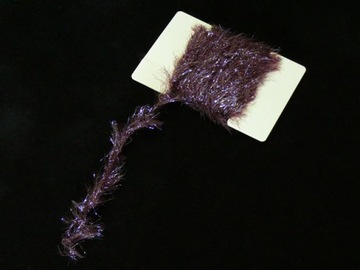 JUMBO KRYSTAL UV CHENILLE - BROWN UV - 30mm