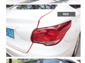 УСИЛЕННАЯ ПРОКЛАДКА ЗАЩИТЫ КРОМКИ ДВЕРИ АВТОМОБИЛЯ, Красный