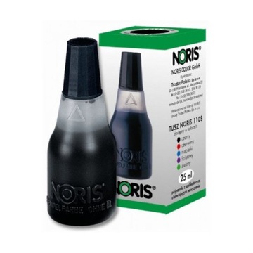 TUSZ DO STEMPLI NORIS CZARNY 25ml