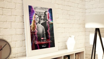 Постер ВандаВижен Ванда Вижен Марвел