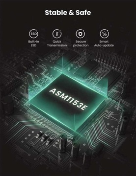 USB-C — адаптер SATA 2.5 HDD SSD UASP Thunderbolt 3