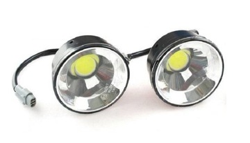 Bardzo mocne dzienne fi 70 led COB automat DRL