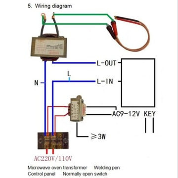 Wyświetlacz LCD Płytka kontrolera transformatora