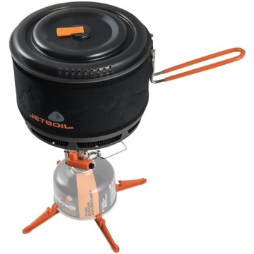 Garnek Jetboil Ceramic FluxRing Cook Pot Carbon 1.5L
