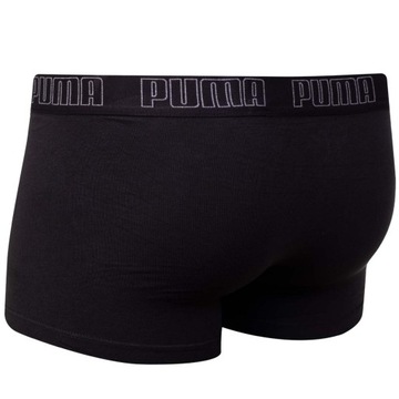 PUMA BOKSERKI MĘSKIE MAJTKI TRUNKS 2 PARY GREY r.L