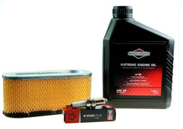 OLEJ 1,4L FILTR POWIETRZA BRIGGS 12 - 15HP +ŚWIECA