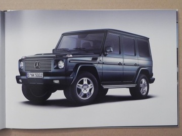 Prospekt - MERCEDES G-KLASSE W463 - 2002 r