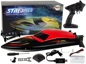 Моторная лодка R/C 2.4G Красный 35 км/ч