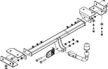 ZAŘÍZENÍ(HÁK) TÁŽNÝ HYUNDAI IX35 KIA SPORTAGE III 2010-2015 SVAZEK I MODUL 7 PIN