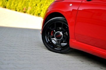 Fiat 500 II CC Seria 1 0.9 TwinAir 85KM 2015 Fiat 500 900 85KM TwinAir Cabrio Klima Pdc, zdjęcie 6