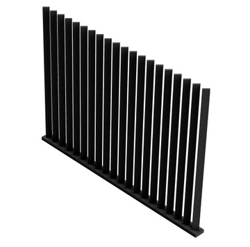 Panel ogrodzeniowy przęsło stalowe skos