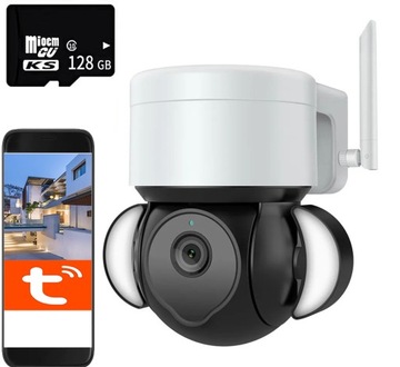 KAMERA GSM NA KARTĘ SIM Lte ZEWNĘTRZNA OBROTOWA 4Mpx ALARM DETEKCJA Sova