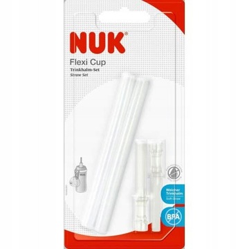 Nuk Zapasowe Słomki Do Butelki Flexi Cup 2Szt.