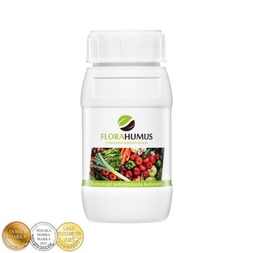 FLORAHUMUS 250 ML KWASY HUMUSOWE EKO NAWÓZ EKOLOGICZNY UŻYŹNIA GLEBĘ