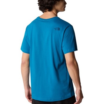 The North Face T-Shirt Mountain Line Rozmiar XXL Niebieski - NF0A87NTRBI