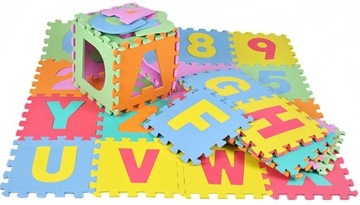 Обучающий коврик, интерактивный пазл из пенопласта для малышей XXL