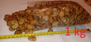 1KG NASIONA BOBU BÓB BACHUS BIAŁY PLENNY DUŻY BOB