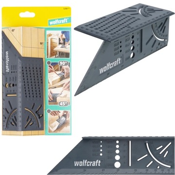 WOLFCRAFT 5208000 KĄTOWNIK STOLARSKI JAPOŃSKI 3D