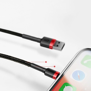 КАБЕЛЬ BASEUS LIGHTNING CABLE ДЛЯ IPHONE 7 8 XR XS 11 12 13 14 SE PRO MINI