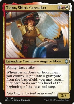 MtG: Tiana, Ship's Caretaker (DOM)