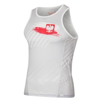 Tank Top Bezrękawnik Biegowy POLSKA PRIME M