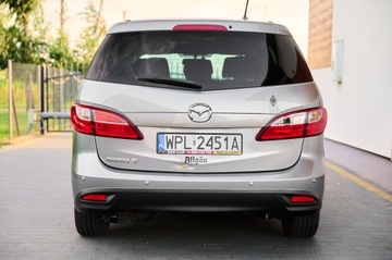 Mazda 5 II 1.6 MZ-CD 115KM 2014 MAZDA 5 1.6 diesel 115KM ALU16 zarejestrowany w Polsce 7-osobowy, zdjęcie 14