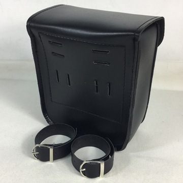 1 шт. седельные сумки из искусственной кожи, кожаная боковая седельная сумка