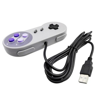 Контроллер Raspberry Pi для ПК в стиле ретро SNES USB