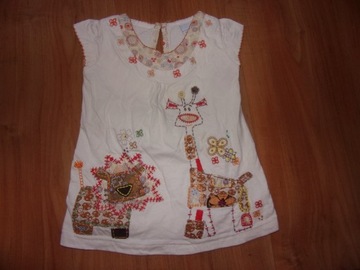 Bluzka tunika 3-6m NEXT