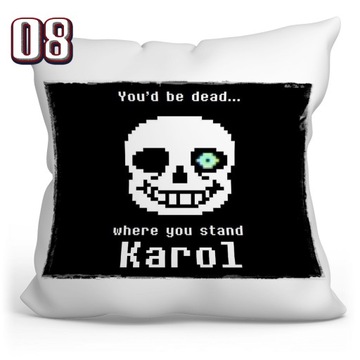 PODUSZKA UNDERTALE SANS + IMIĘ