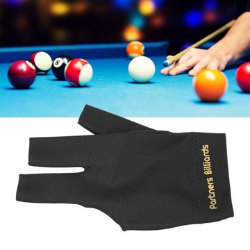 RĘKAWICE BILARDOWE Z OTWARTYMI PALCAMI