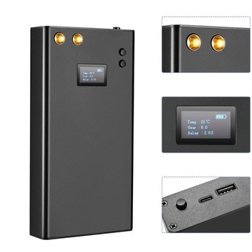 МИНИ-АППАРАТ ДЛЯ ТОЧЕЧНОЙ СВАРКИ НИКЕЛЕВОГО ЛИСТА, 7500 мАч, 70 передач, POWERBANK