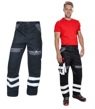 Spodnie Robocze Pasy Odblaskowe Ardon Cool Trend 52