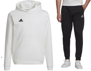 ADIDAS dres dziecięcy bluza spodnie komplet r.140