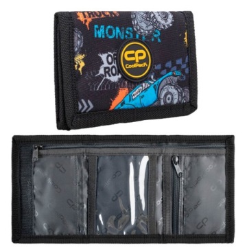 ТОНКИЙ ДЕТСКИЙ КОШЕЛЕК COOLPACK НА ЗАВИСКЕ MONSTER