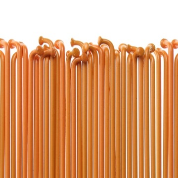 Szprychy BMX Shadow Straight - pomarańczowy 186mm