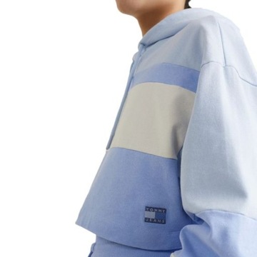 Bluza cropped krótka oversize hoodie Tommy Jeans XS