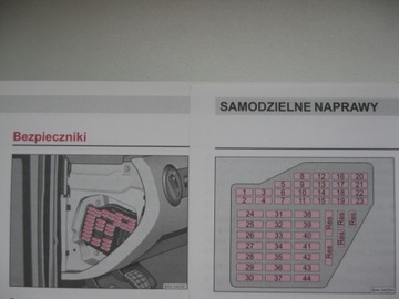 SKODA OCTAVIA I 2000-2004 Руководство пользователя на польском языке в кейсе SKODA