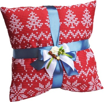 Оригинальный практичный новогодний подарок на 2 ПОДУШКИ для мамы и папы.