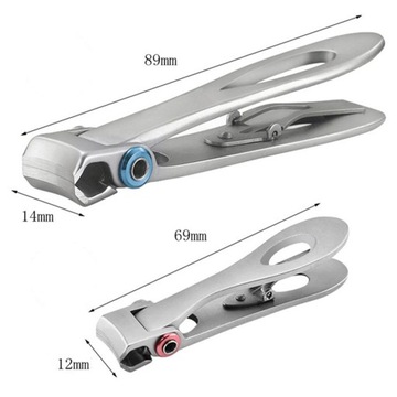 Кусачки для ногтей с развитым пальцем