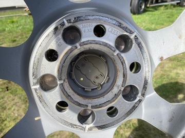 4× DISK HLINÍK AUDI OE 7.0" X 17" 5X112