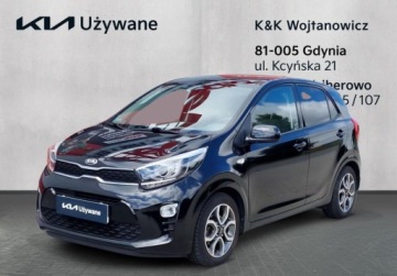 Kia Picanto III Hatchback 5d 1.2 DOHC 84KM 2019 Kia Picanto 1.2 84KM L STY, I wl., polski salon, Serwis ASO 1.2 Benzyna