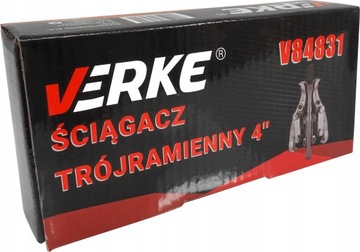 ŚCIĄGACZ DO ŁOŻYSK TRÓJRAMIENNY ŚRUBOWY 4'' 140mm