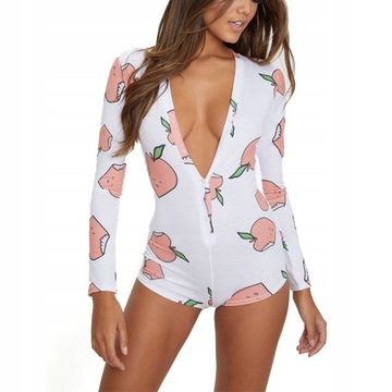 XL PIŻAMKA BODY DO SPANIA SEXY KOMBINEZON XL
