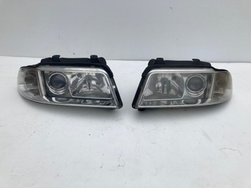 LAMPA Reflektor przód PRAWY LEWY Audi A4 B5 Lift 99-01r.