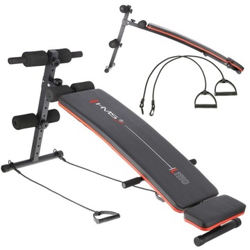 ŁAWKA DO ĆWICZEŃ WIELOFUNKCYJNA DOMOWA FITNESS